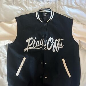 Black and White Varsity Jacket